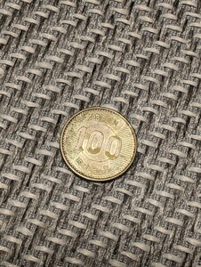 昭和41年 百円硬貨 稲穂