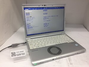 ジャンク/ Panasonic CF-SV7RDAVS Intel Core i5-8350U メモリ8.19GB SSD256.06GB 【G29722】