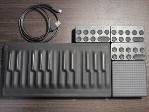 ROLI Seaboard Block, Lightpad Block, コントロールブロック3点 セット 中古品 MIDIキーボード MIDI キーボード