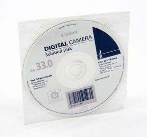 Canon Digital Camera Solution Disk Ver.33.0 CD-ROM Windows Macintosh 中古 ディスクのみ