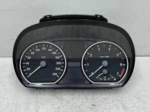 BMW 116i E87 LCI 1シリーズ 09年 UE16 スピードメーター 9220941 (在庫No:519559) (7611)