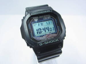 1E561MZ9◎CASIO カシオ G-SHOCK Gショック デジタル GW-M5610BA 電波ソーラー 腕時計 スクエア メンズ 稼働品◎中古