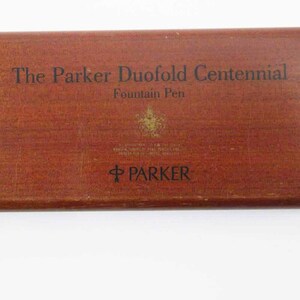 1円〜 PARKER パーカー Duofold Centennial ペン先 18K ※筆記未確認 現状品 万年筆 341-3098423【O商品】