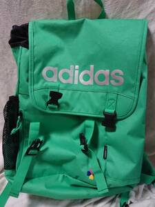 adidasアディダス　ももクロ　ポシュレ　有安杏果（緑）リュックサック　USED