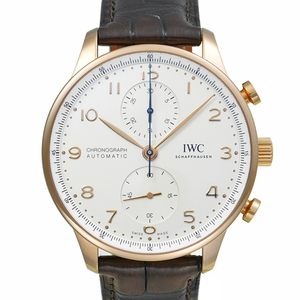 2021年保証書付き IWC ポルトギーゼ クロノグラフ Ref.IW371611 中古品 メンズ 腕時計