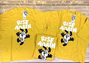 VERDY × ユニクロ UT コラボ RISE AGAIN BY VERDY ビッグサイズ 五分丈 Tシャツ Lサイズ/XLサイズ 3点セット 訳あり品 【1927y2】