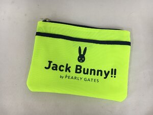 coco 中古 ジャックバニー Jack Bunny!! ノベルティグッズ ネオンイエロー 黄色 訳あり サコッシュ ポーチ ネコパケ発送可 81417