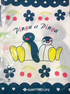 ★即決★非売品★新品★■ピングー ミニバスタオル★住友生命　SUMITOMO LIFE★Pingu et Pinga★ピンガ★