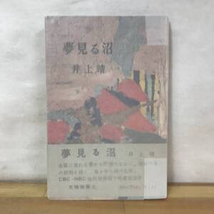 P13●初版 井上靖 夢見る沼 ロマン・ブックス 講談社 映画化 芥川賞作家 闘牛 氷壁 天平の甍 敦煌 しろばんば おろしや国酔夢譚 230906