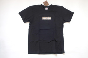 (L)Supreme Burberry Box Logo TeeシュプリームバーバーリーボックスロゴTシャツBlack黒