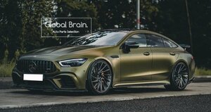 メルセデス AMG GT 63S 4ドア クーペ サイド スカート カバー スポイラー/ アンダー ディフューザー バンパー サイド スプリッタ―