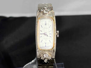 ジャンク SEIKO セイコー 1520-3440 腕時計 23石 手巻き レディース シルバー系カラー ケースサイズ約30mm ベルトの長さ約14.5cm