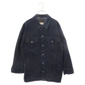 JAPAN DENIM ジャパンデニム×YANUK LONG OVERSIZE JACKET×ヤヌーク ロング オーバーサイズ デニムジャケット インディゴ JDYAJK2491