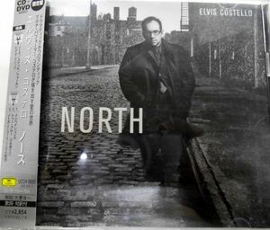 CD2/国内盤中古CD＋DVD☆エルヴィス・コステロ(ELVIS COSTELLO)「ノース」大鷹俊一　解説・英詞、対訳・帯つき☆品番UCCH9001