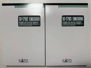 KATO 台湾 鉄路 EMU3000 新自強号 緑 基本 増結 12両フル編成 10-1792 10-1793 台湾限定 パッケージ ヘッドライト 高輝度 OK オマケ付