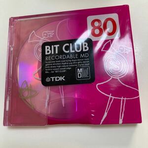 新品未使用 TDK MD BIT CLUB 80 録音用ミニディスク