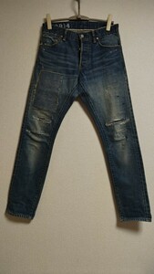 visvim social sculpture denim　10D14 ビズビムW30×L30