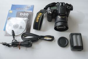 【美品】Nikon ニコン D80 ＋ AF-S NIKKOR 35mm F1.8G DX