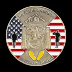 レア アメリカ 米国 海兵隊 記念 チャレンジコイン 記念メダル