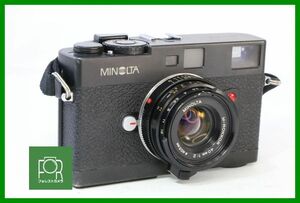 【同梱歓迎】実用■MINOLTA CLE 1051117 / M-ROKKOR 40mm F2 2103976■おおかび■シャッター全速・露出計完動■■MMM409