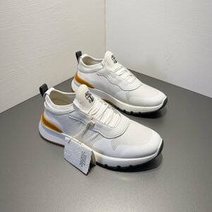 ブルネロクチネリ　BRUNELLO CUCINELLI メンズ　スニーカー　ランニング　テニス　靴　シューズ　通気性　39-44　サイズ選択可能