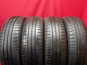 中古タイヤ 195/65R16 92H 4本セット ダンロップ エナセーブ EC300＋ 9分山★n16 ロッキー ライズ アテンザ