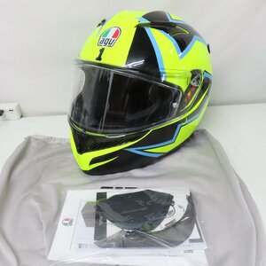 【美品】【アジアンフィット】AGV K3 JIST ROSSI WT PHILLIP ISLAND 2005 フルフェイスヘルメット Mサイズ ロッシ バイク 二輪 レーサー