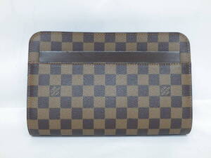 171H917I◆LOUIS VUITTON ルイヴィトン ダミエ・キャンバス サンルイ N51993 セカンドバッグ クラッチバッグ 中古