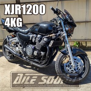 XJR1200 4GK エルサウンド ショート管 ブラック マフラー 新品！国内生産！