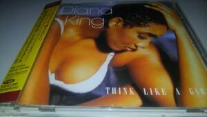 DIANA KING / THINK LIKE A GIRL (帯付き国内盤)　SRCS-8441