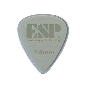 ギターピック 50枚 セット イーエスピー セルロイド ヘアライン PT-HL10 SILVER ESP