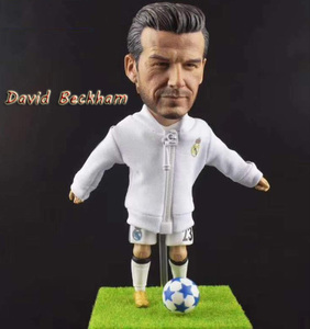 ★サッカー レアル・マドリード 選手 David Beckham デビッド・ベッカム フィギュア 玩具模型 コレクション ワールドカップ