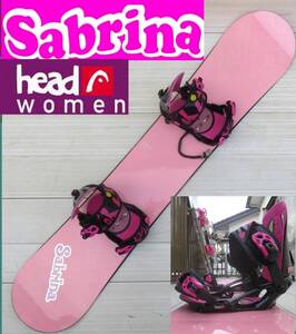 スノボー☆SABRINA　SIS 139cm　head バイン付