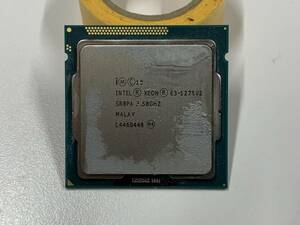 B454)Intel Xeon E3-1275 V2 SR0PA 3.50GHz 中古動作品