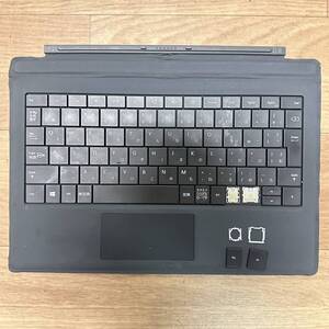 【ジャンク品】Microsoft Surface Pro マイクロソフト 純正キーボード タイプカバー 日本語キーボード