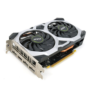 【中古】MSI製グラボ GeForce GTX 1660 SUPER VENTUS XS OC PCIExp 6GB 訳あり [管理:1050024741]