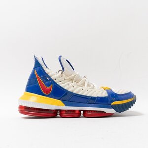 【1円スタート】 NIKE ナイキ LEBRON レブロン 16 XVI Lakers Superman Superbron スーパーブロン ロサンゼルス レイカーズ US10 28cm