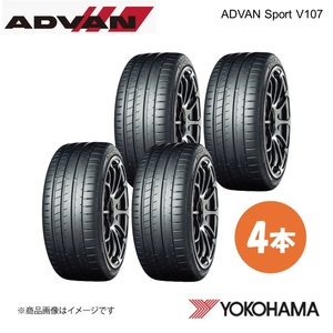 YOKOHAMA ヨコハマタイヤ ADVAN Sport V107 305/35R23 サマータイヤ 4本 305 35 23 Y XL R7550