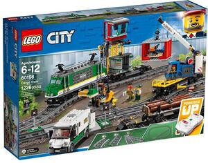 レゴ LEGO ☆ 街・シティ City トレイン Train ☆ 60198 カーゴトレイン 貨物列車 Cargo Train ☆ 新品・ダメージ箱 ☆ 2018年製品・現絶版