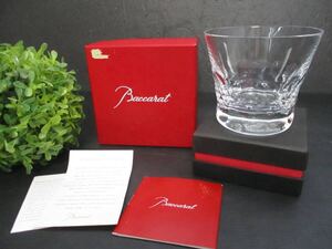 【ほぼ未使用・箱入】Baccarat バカラ ビバ！ロックグラス イヤータンブラー 2013年限定品 グラス フランス製 ガラス工芸 クリスタルガラス