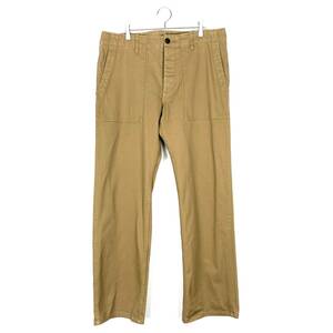 VISVIM(ビズビム) DRILL MIL PANTS 18AW (khaki)