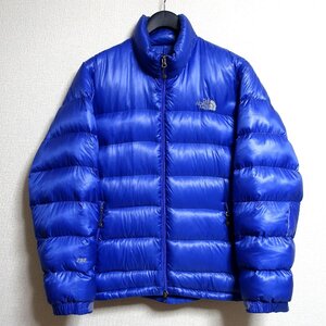 THE NORTH FACE ノースフェイス ダウンジャケット 700FP メンズ Lサイズ 正規品 ブルー Z3928