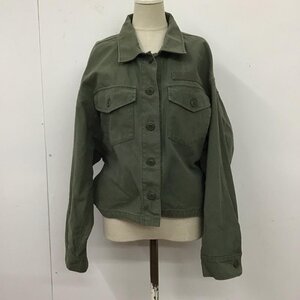 MOUSSY FREE マウジー シャツ、ブラウス 長袖 010BSA30-3020 ワイドスリーブミリタリーシャツ ミリタリージャケット 10121660