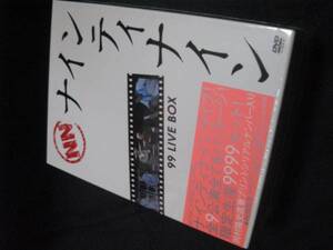 中古 DVD 99 LIVE BOX ナインティナインライブ 正規品 国内版 岡村隆史直筆プリントシリアルナンバー入り！