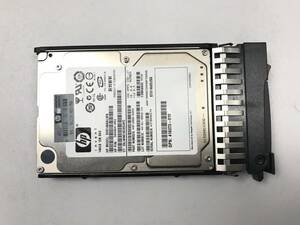 【中古パーツ】 HP DH0146BALWN 2.5インチ 504334-001 SAS ハードディスク マウンタ付き 　146GB HDD 正常/健康品　■SAS-189