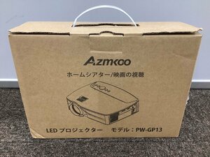 【新品】未開封品　プロジェクター 小型 AZMKOO ホームシアター　映画の視聴　LEDプロジェクター　PW-GP13