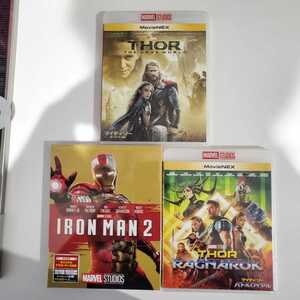 早い者勝ち MARVEL マーベル DVD 3点セット 国内正規品 未再生 このセットのみ。