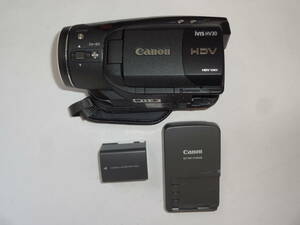 【美品】キヤノン Canon iVIS HV30 フルハイビジョンビデオカメラ ブラック【送料無料】