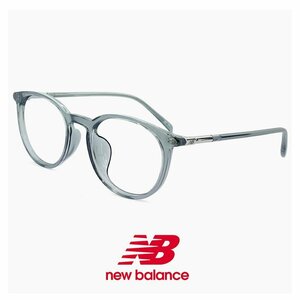 新品 ニューバランス メガネ nb09374x-4 new balance newbalance 眼鏡 ユニセックス モデル nb09374x クリアグレー ボストン 型