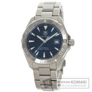 TAG HEUER タグホイヤー WAY2112-0 アクアレーサー デイト 腕時計 ステンレススチール SS メンズ 中古